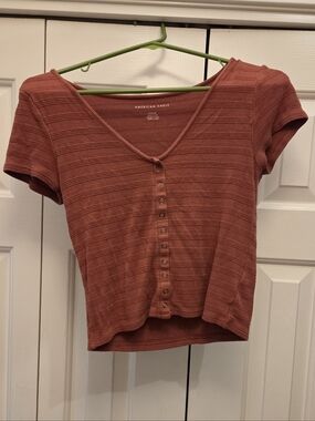 American Eagle Button-up Blouse